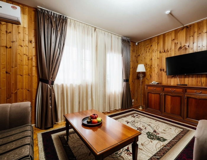 «Коттедж» двухместный двухкомнатный двухэтажный - Санаторий «Радуга» Сочи