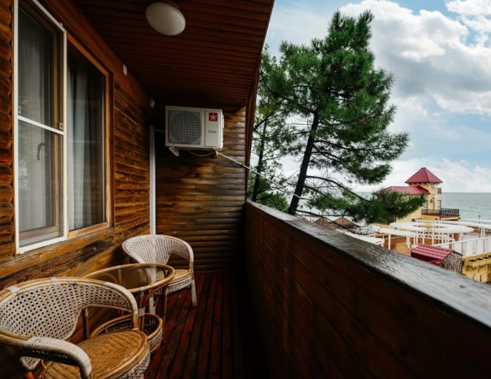 «Коттедж» двухместный двухкомнатный двухэтажный - Санаторий «Радуга» Сочи